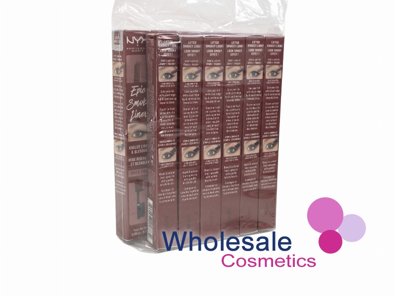 12 x NYX Professional Makeup Epic Smoke Angled Liner & Blender - 06 BRICK FIRE